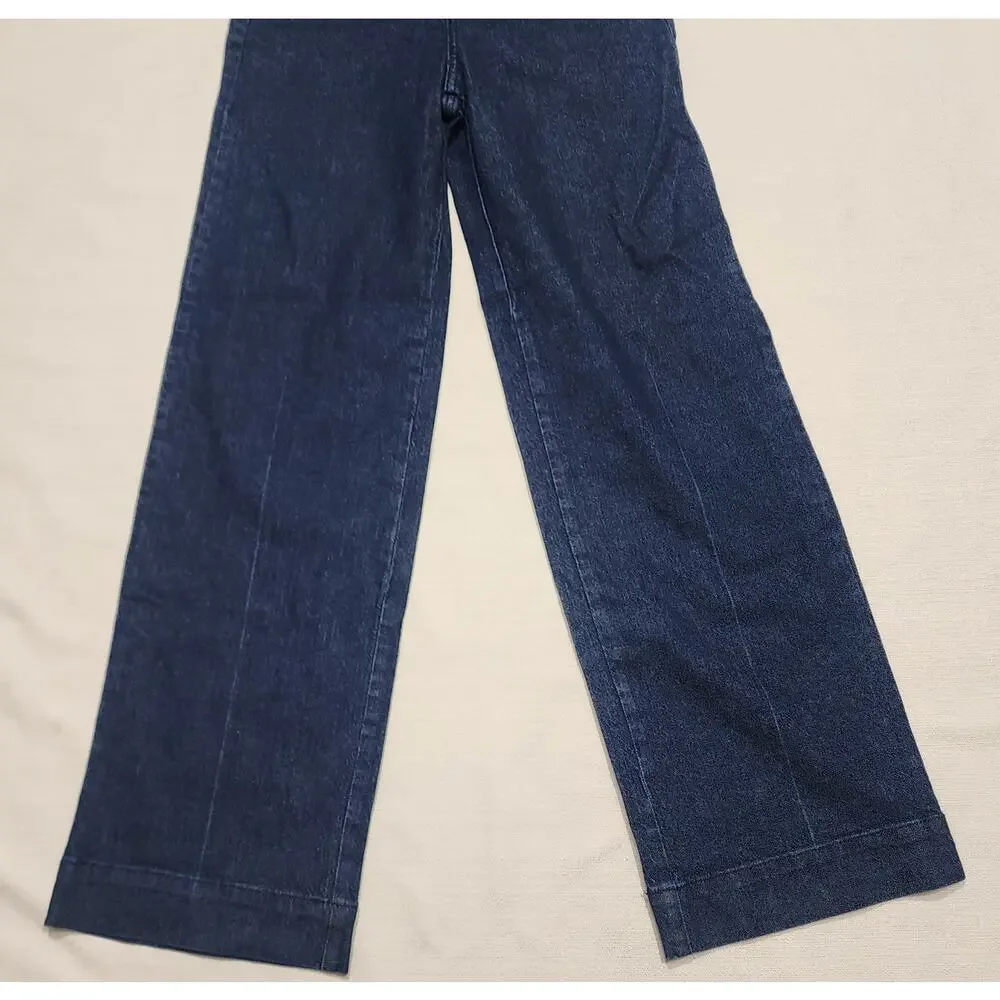Universal thread high rise fitted hip wide leg W24'' x L42''